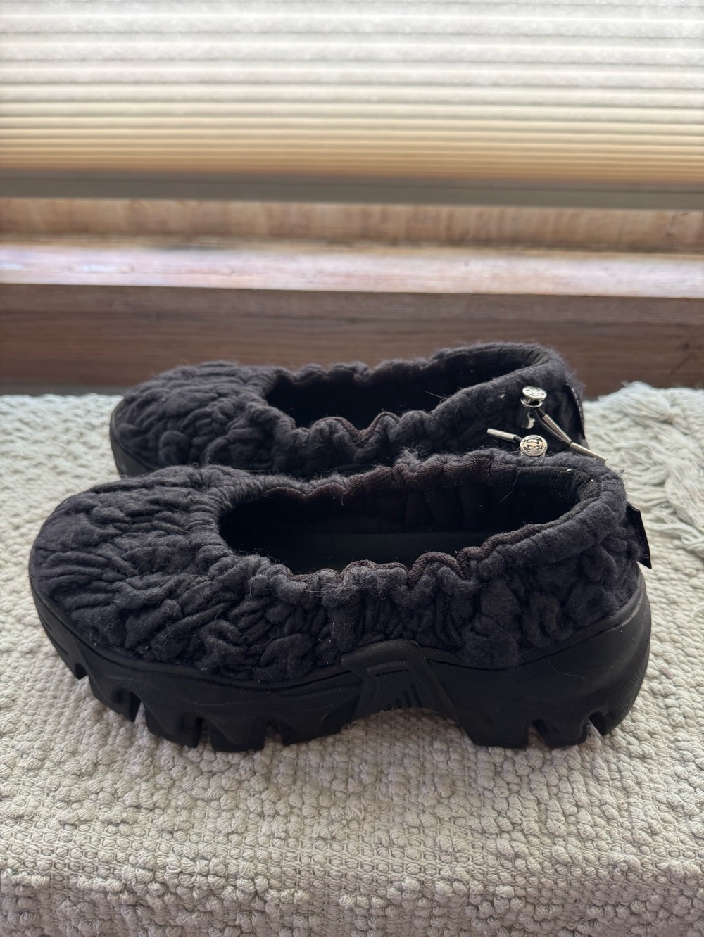 Rombaut SSENSE Exclusive Black Boccaccio II Aura Ballerina Flats (Size 6)